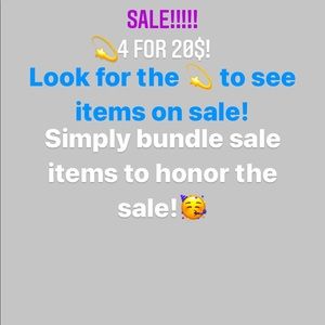 💫SALE! 4 for 20$!